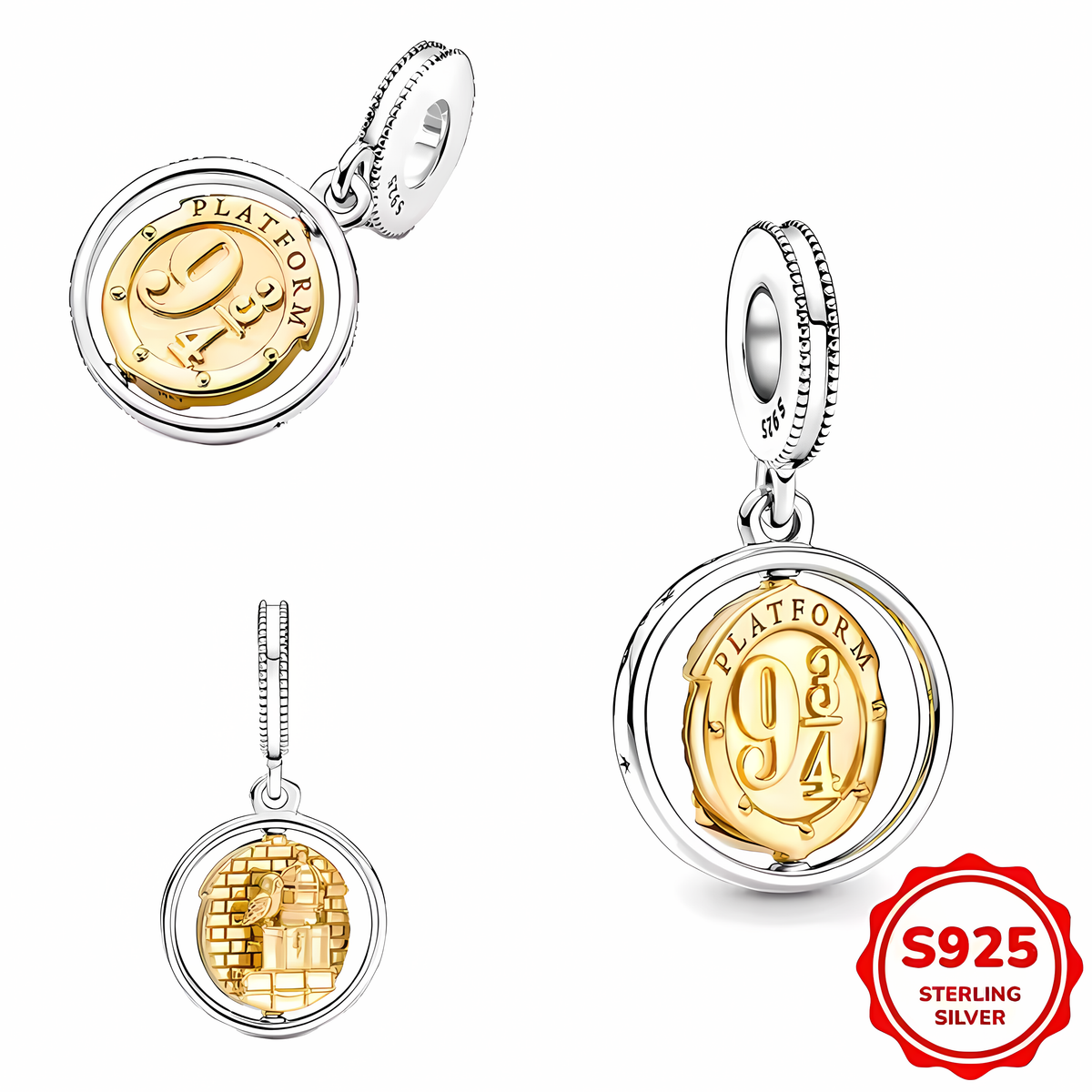 Charm Andén 9¾ Harry Potter