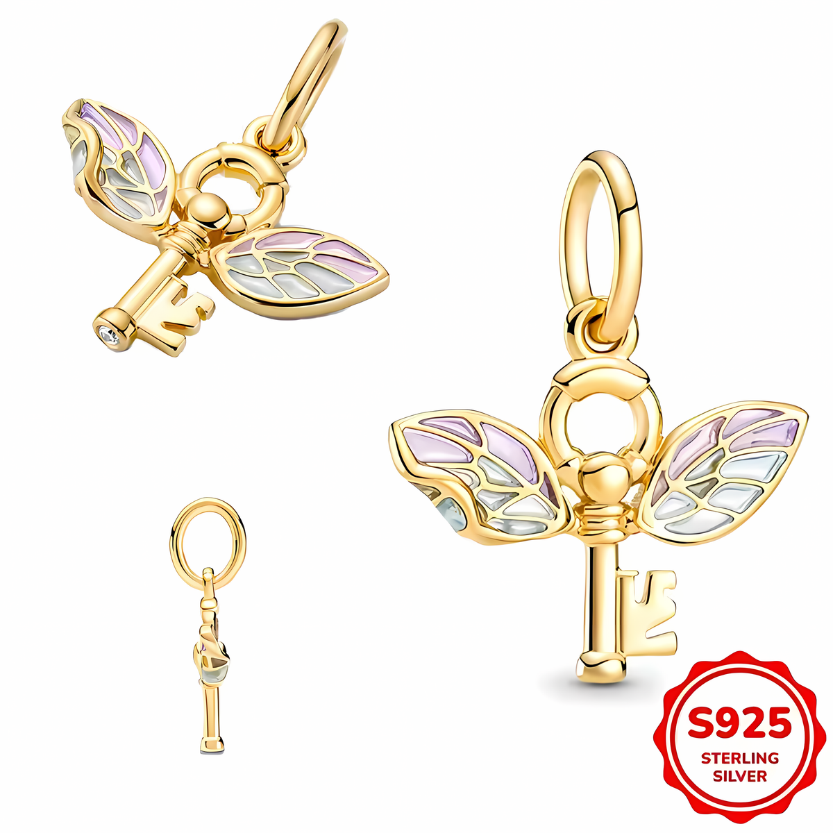Charm Llave Voladora Harry Potter