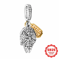 Charm Colgante Halcón Milenario con Placa Star Wars