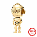 Charm C-3PO Dorado Star Wars