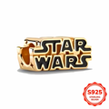 Charm Logo Star Wars Dorado